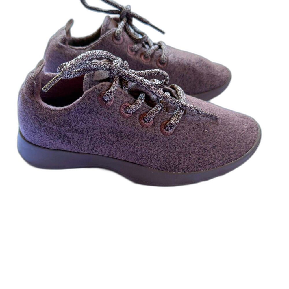 Allbirds Wool Runners Women’s Mauve Knit Lightweight Breathable Sneakers Size 6